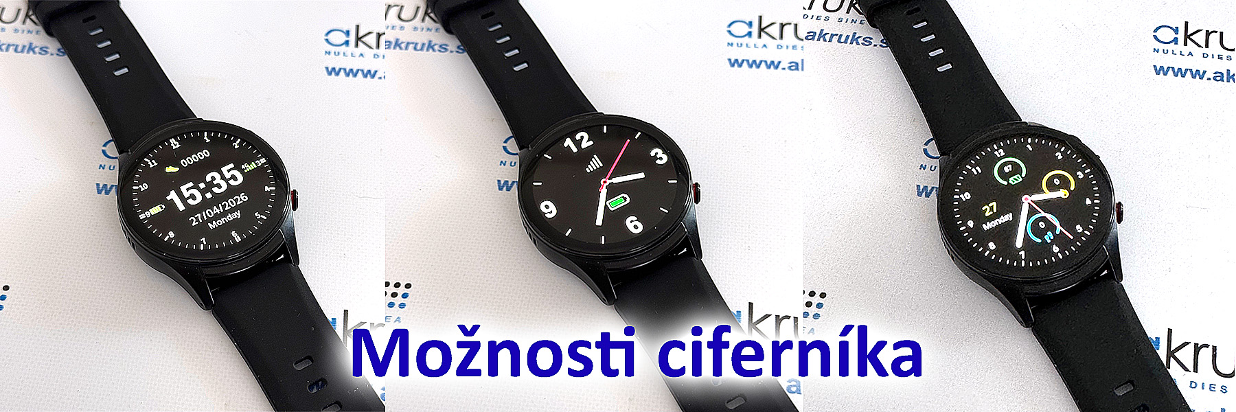 Možnosti ciferníka